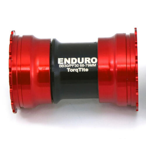 Wspornik dolny Enduro Bearings TorqTite BB A/C SS-PF30-30mm-Red