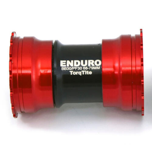 Tretlager Enduro Bearings TorqTite BB A/C SS-PF30-30mm-Red