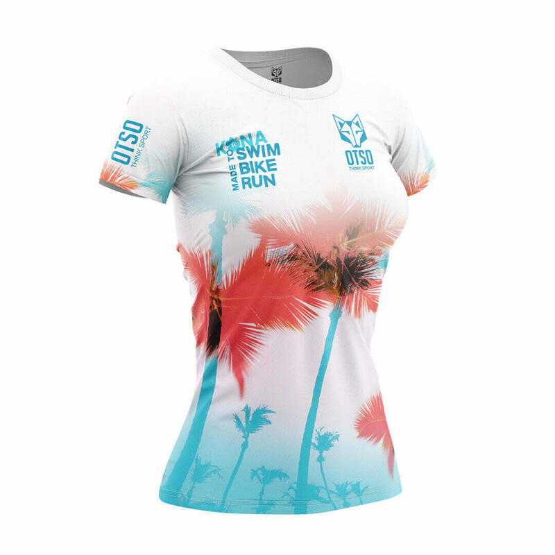 T-shirt de mulher Otso Kona Palms