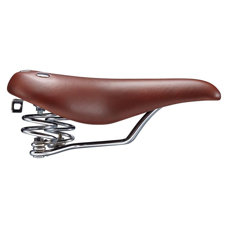 VELO Selle cruiser sans ressort cuir + rivet VELO