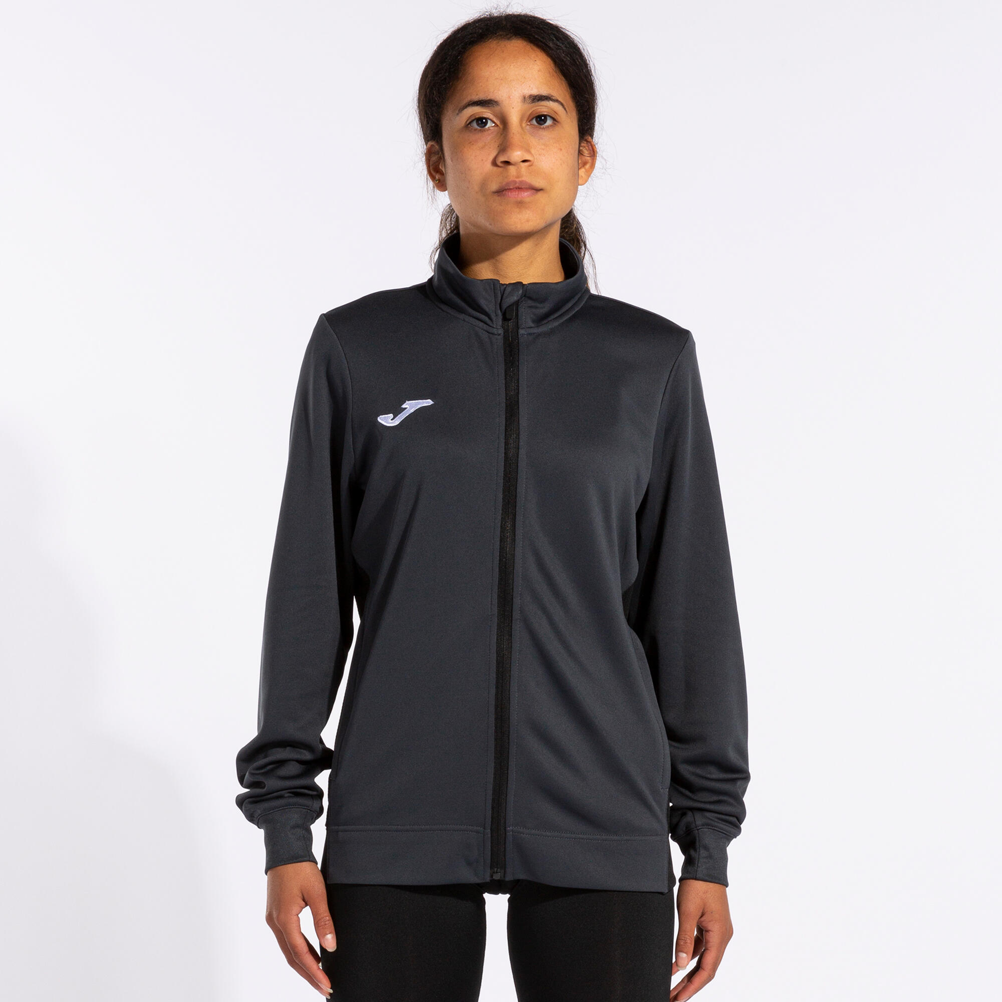 Chaqueta Fútbol Mujer Joma Winner II Antracita 2/5