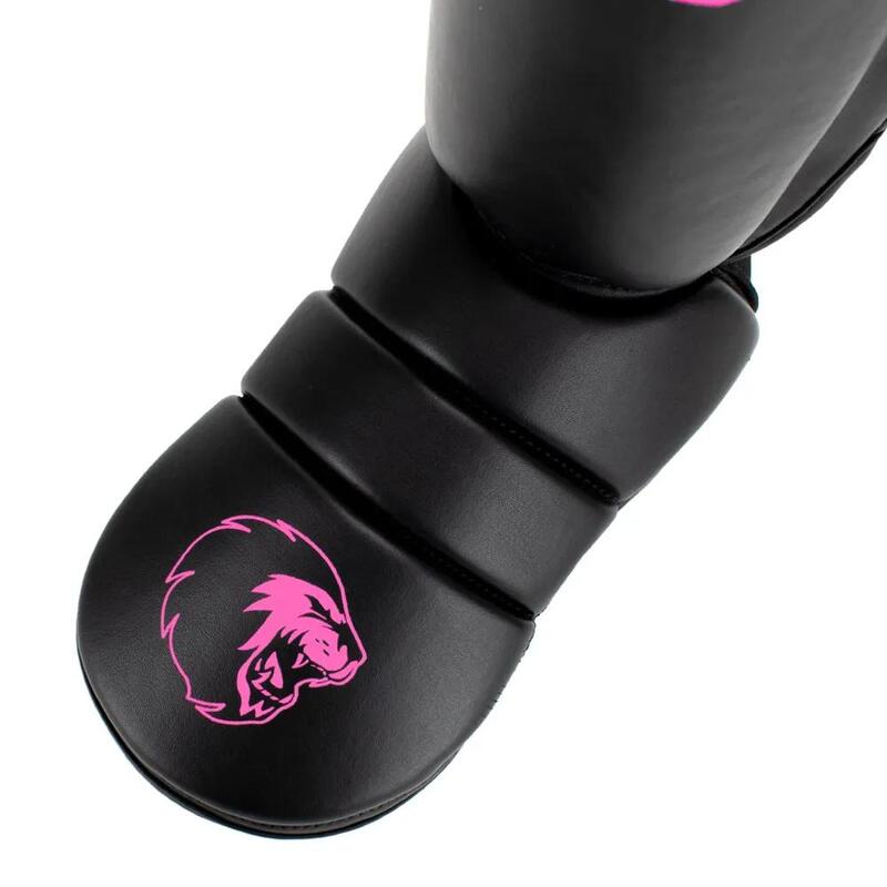 Parastinchi da kickboxing - Protector - Nero/Rosa