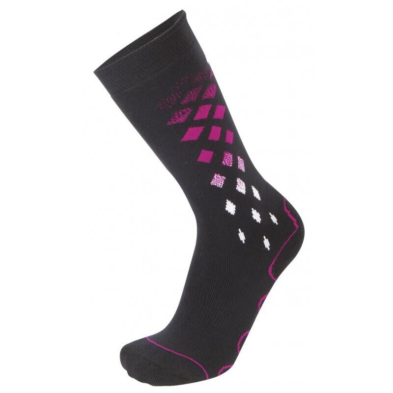 Lot de 2 paires de chaussettes de ski femme Rywan