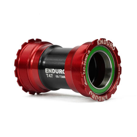 Trapas Enduro Bearings T47 BB A/C SS-T47-BB30-Red