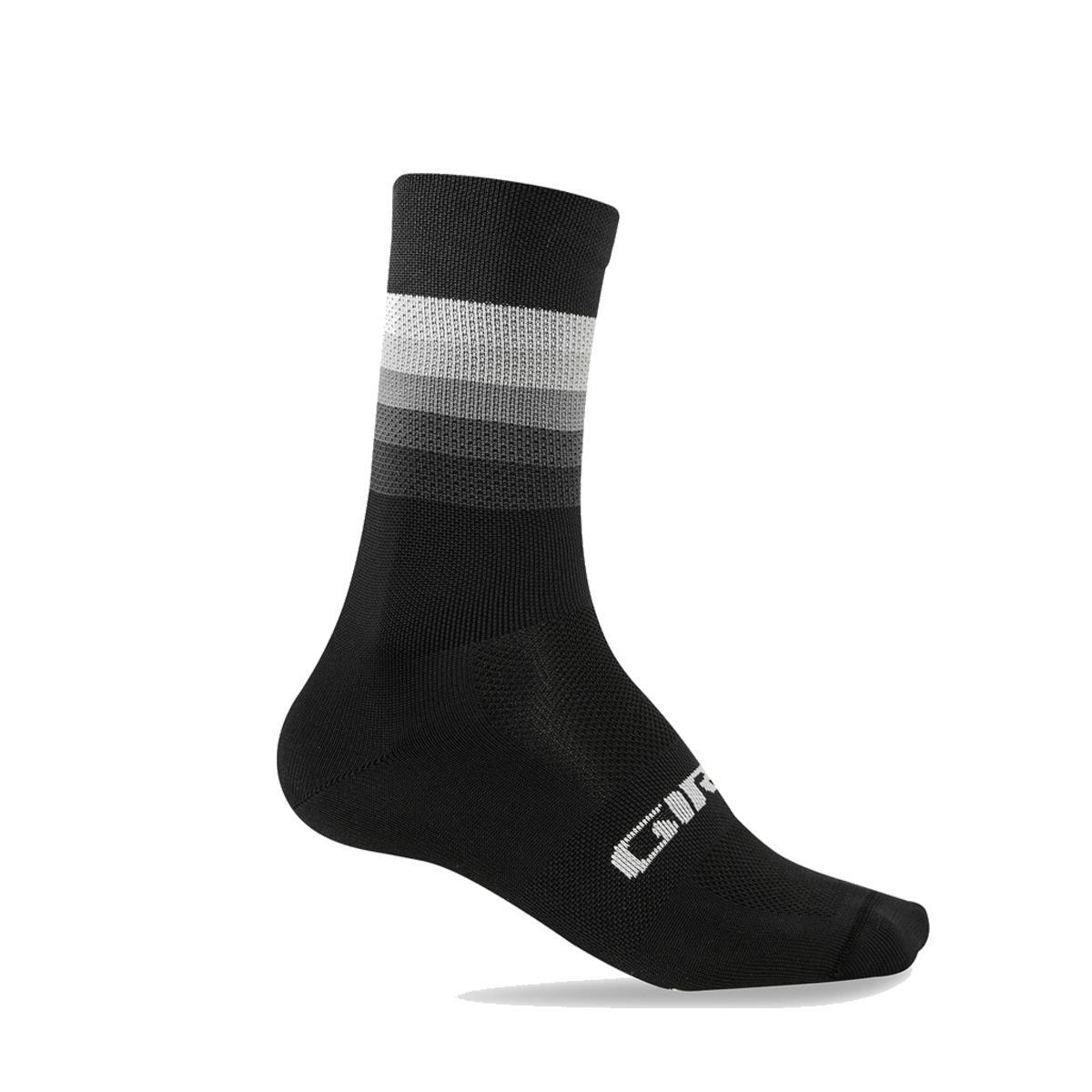 Giro - Chaussettes Classiques - Comp - Chaussettes - Gris|noir - S - Decathlon