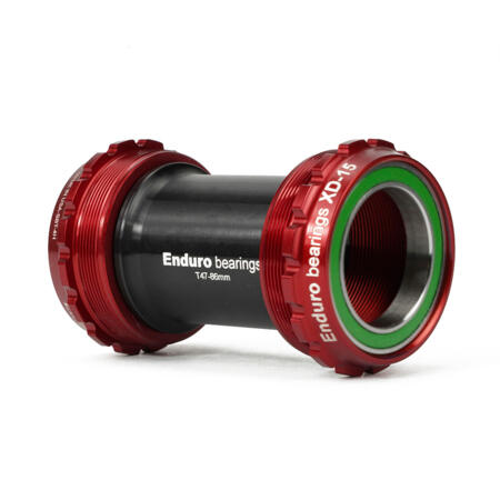 Movimento centrale Enduro Bearings T47 BB A/C SS-T47-BB386-Red