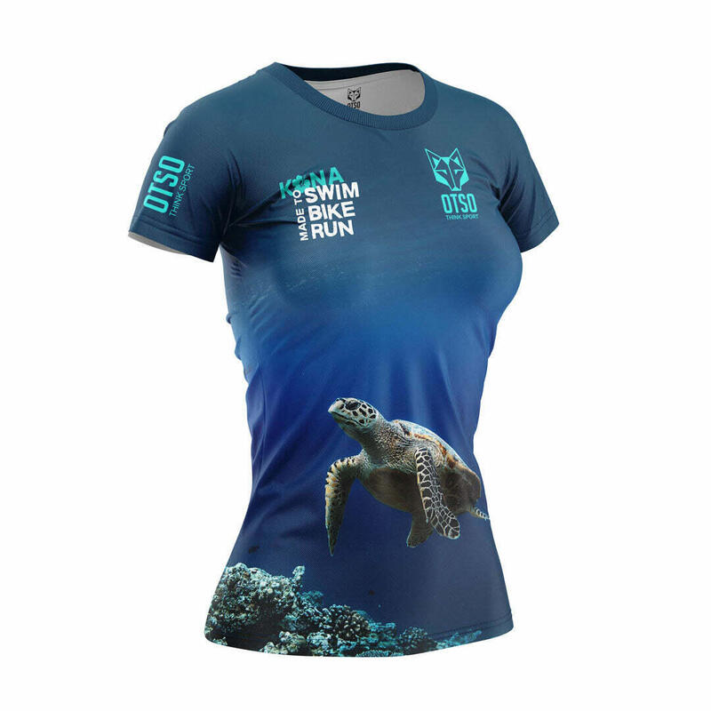 T-shirt de mulher Otso Kona Turtle