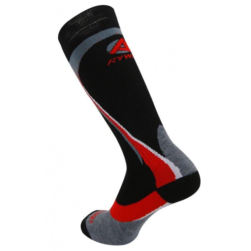 RYWAN Chaussettes de ski Junior VIRAGE- Rouge