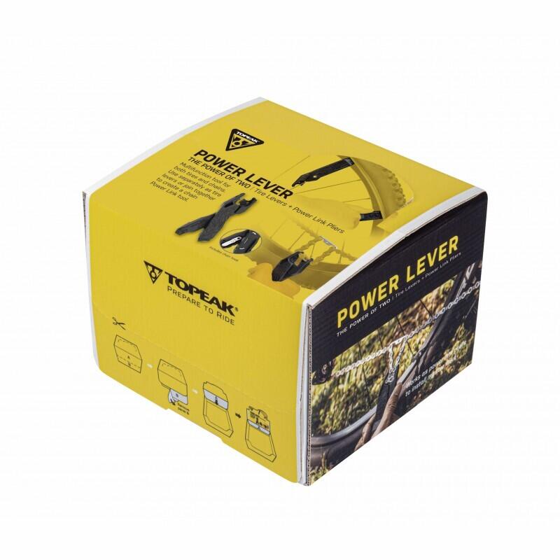 Power lever - counter display box (25 pieces) Topeak