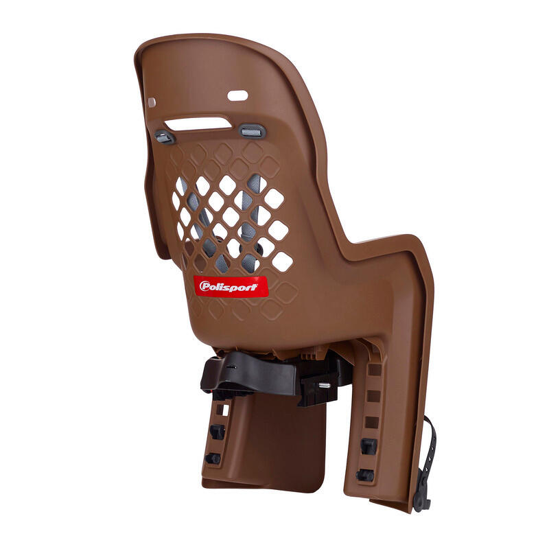Siège de vélo arrière avec fixation porte-bagages enfant Polisport Joy CFS 5/6