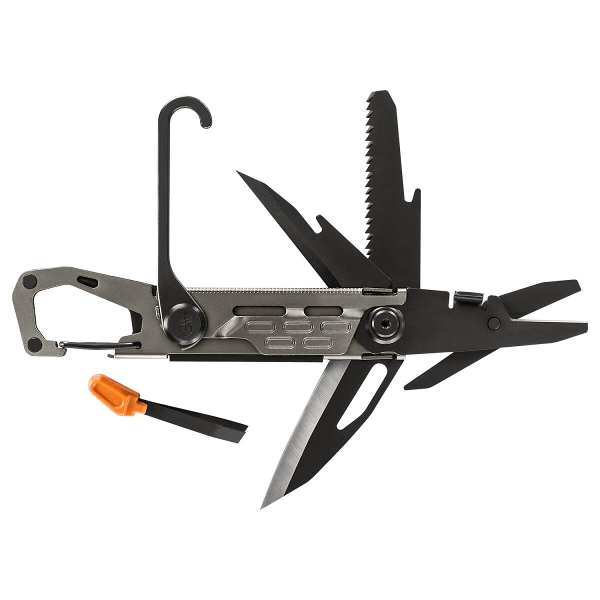 Gerber - Outil Multifonction Gerber Stake Out – Graphite, Spécial Camping - Couteau Multifonction - Noir - Taille Unique - Decathlon