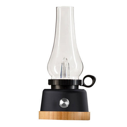 Lámpara LED Regulable con PowerBank Estilo Lámpara de Aceite - 250 Lúmenes