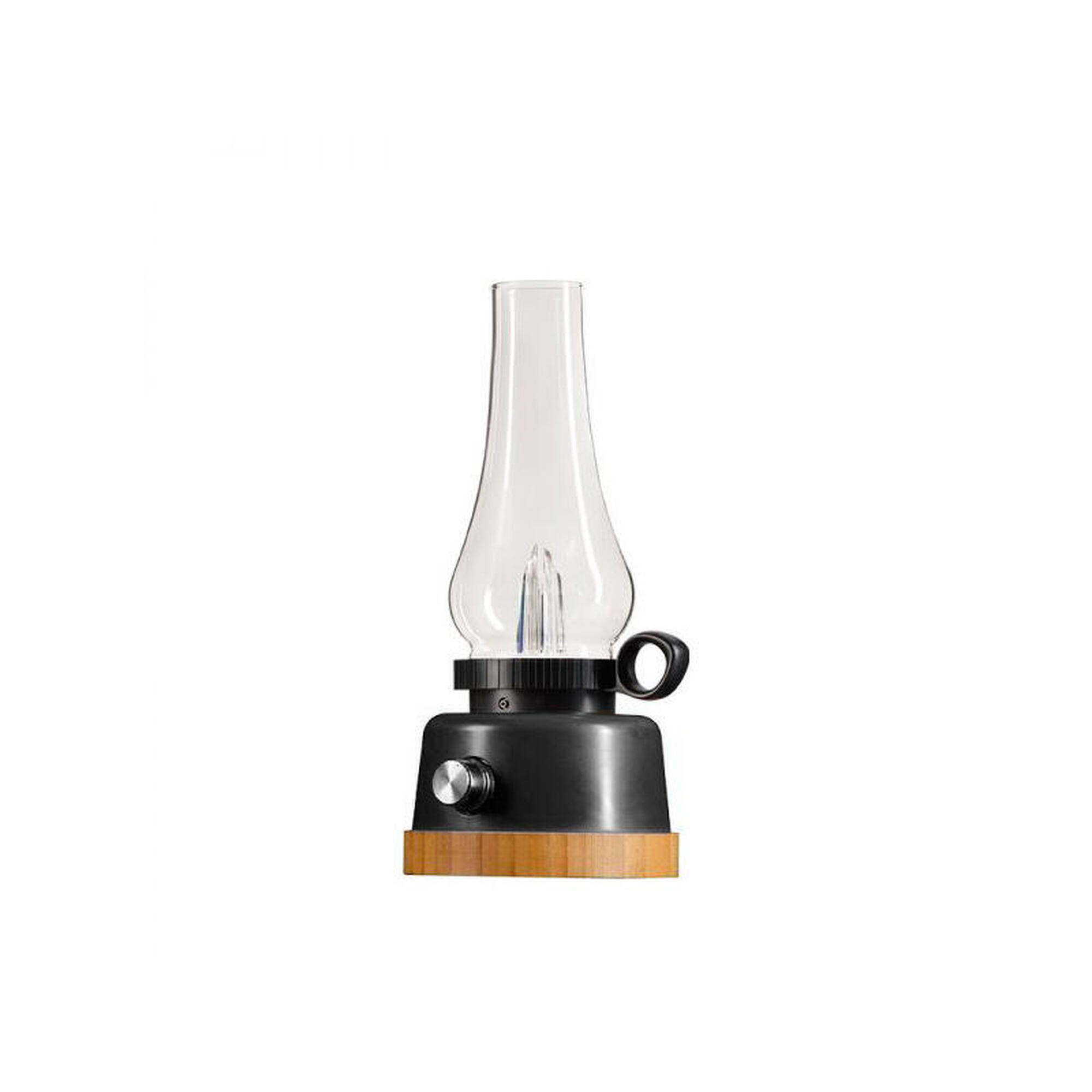 Lâmpada LED Regulável com PowerBank Estilo de Lâmpada a Óleo - 250 lúmens