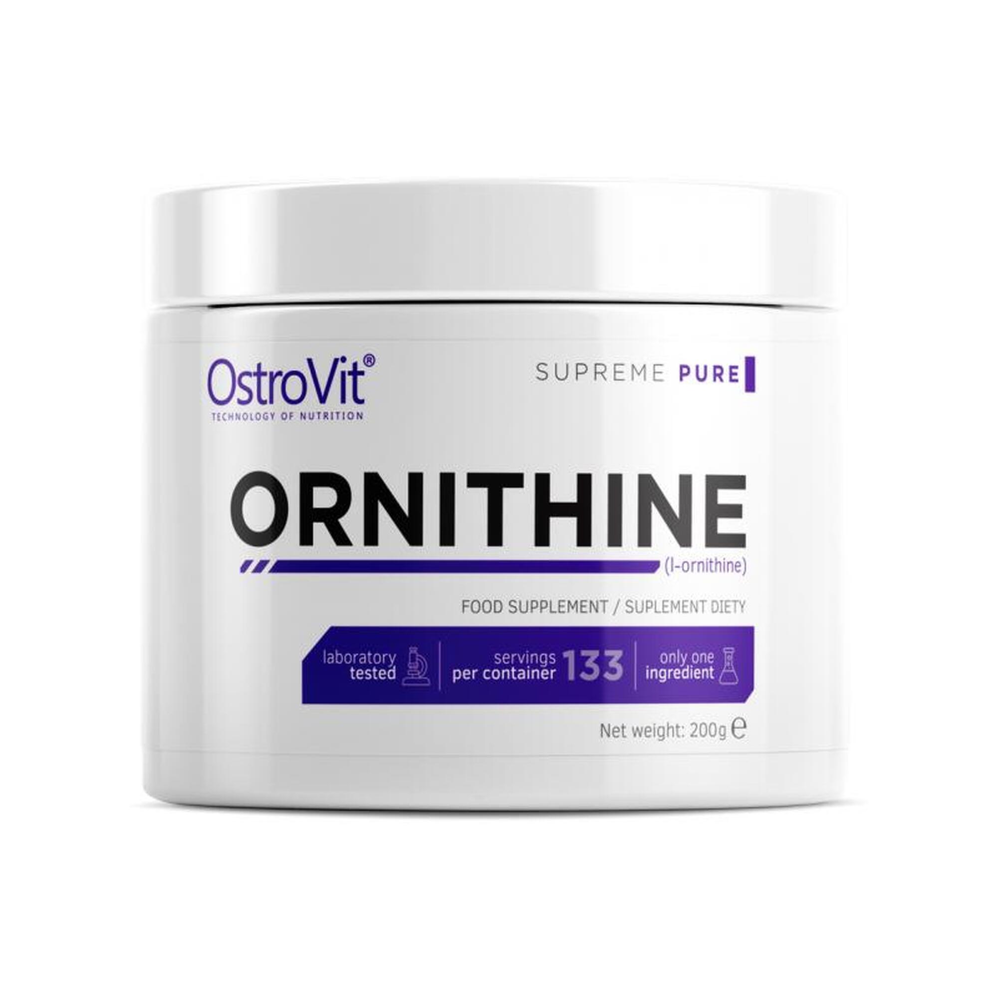 Supreme Pure Ornithine OSTROVIT 200 g Naturalny