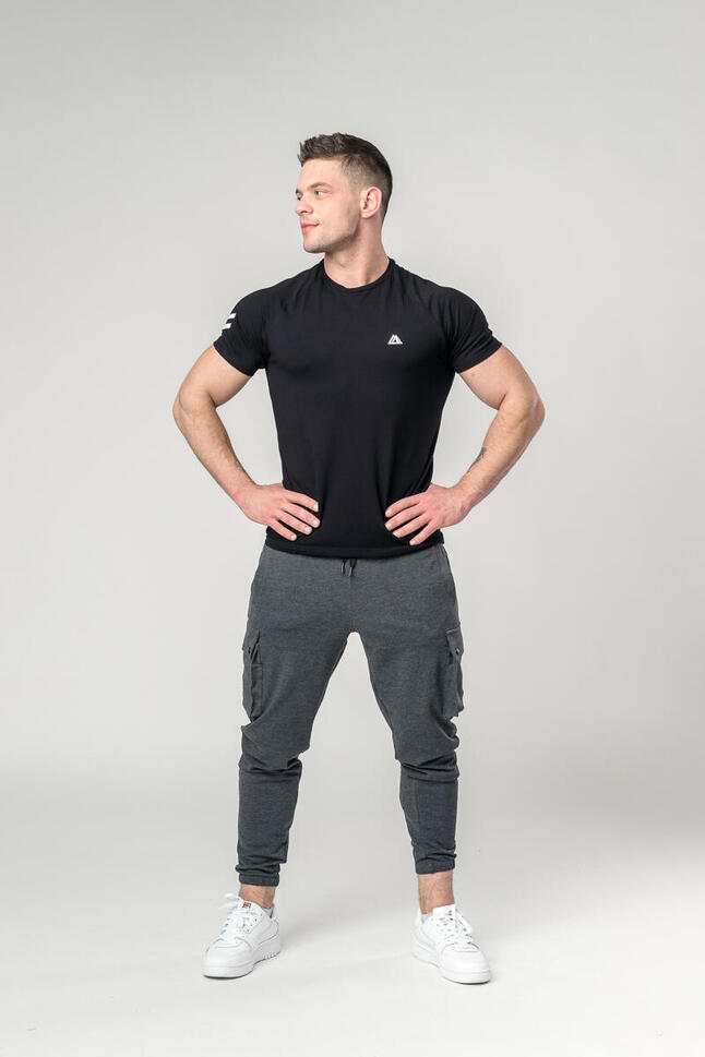 T-shirt męski na siłownię slim fit Deadlift ELITE