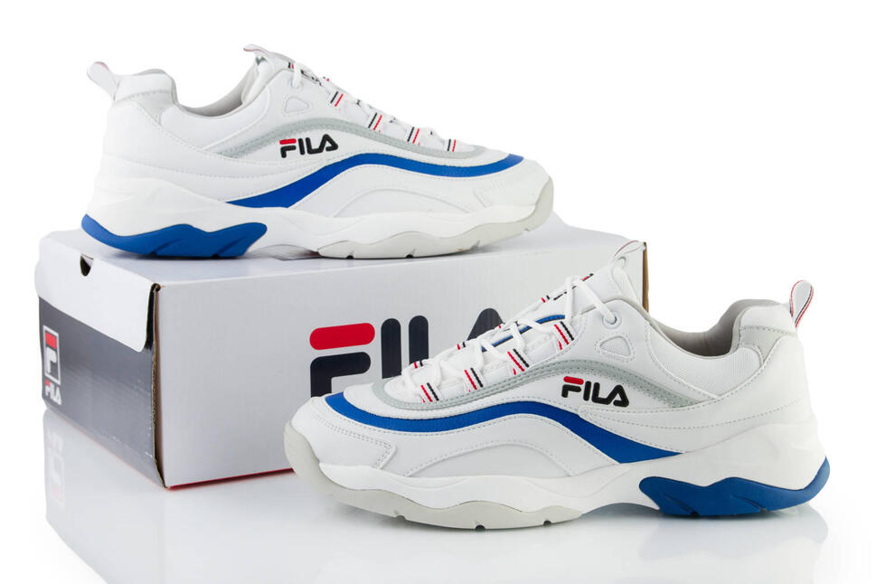 Buty do chodzenia męskie Fila Ray Low białe
