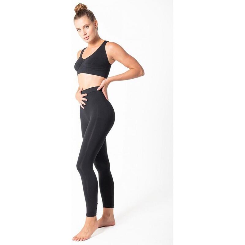 Mallas leggings reductor Vientre plano sin costuras con fibra Emana Nova