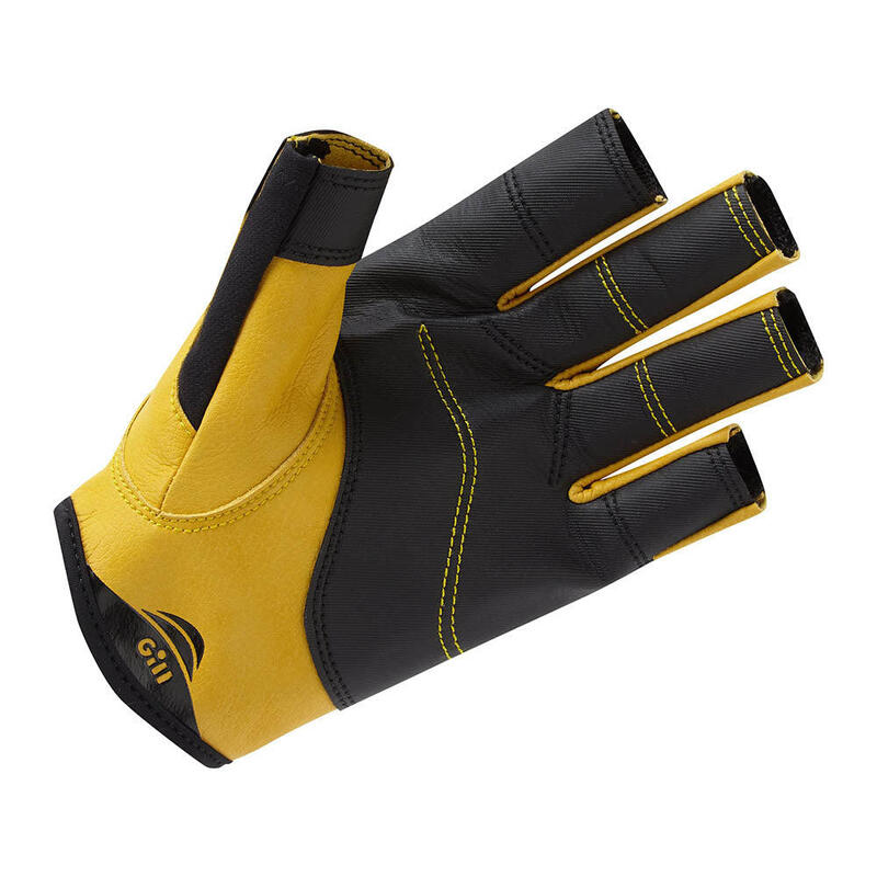 Unisex Short Fingers Pro Water Sports Gloves – Black
