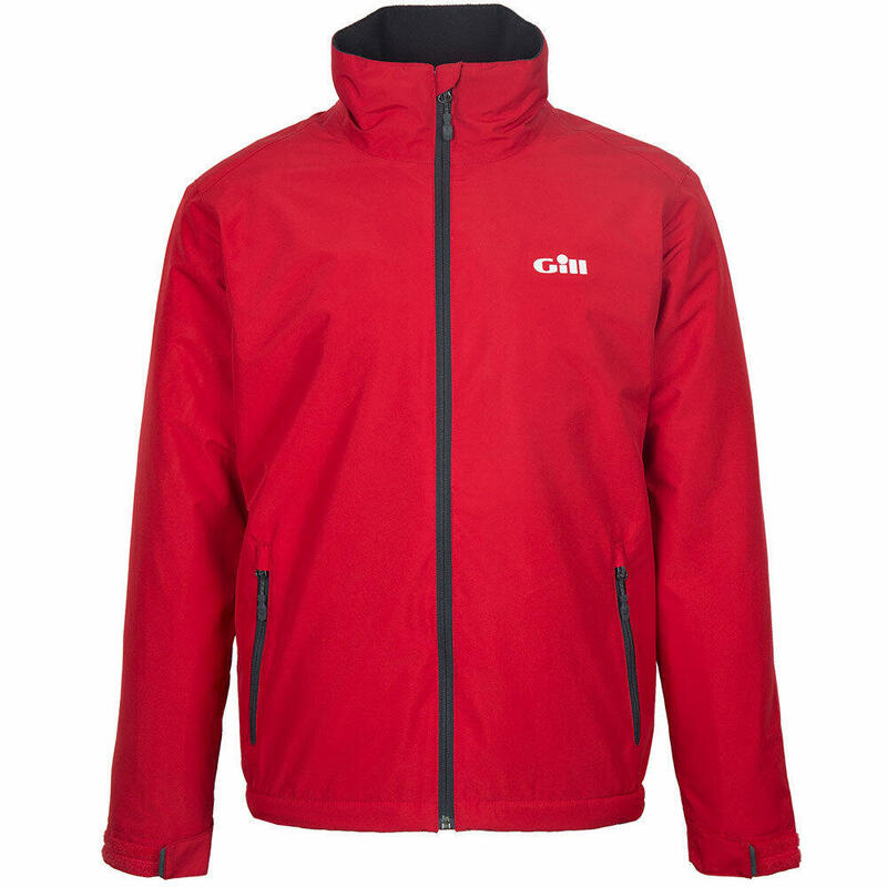 Men’s 2-Layer Water-repellent Sailing Crew Sports Jacket – Red