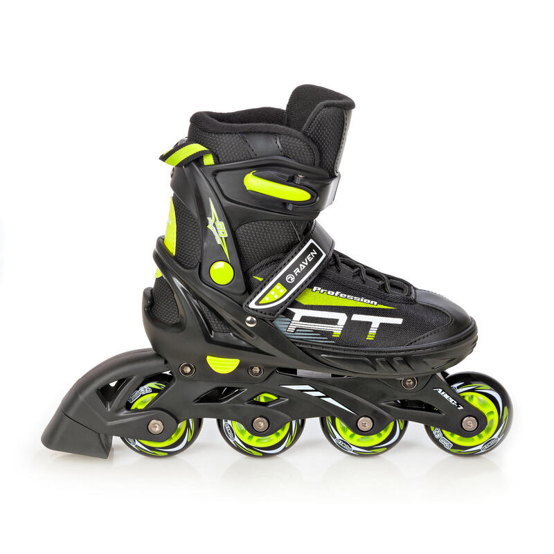 Inline skates verstelbare Raven Profession Zwart/Lime