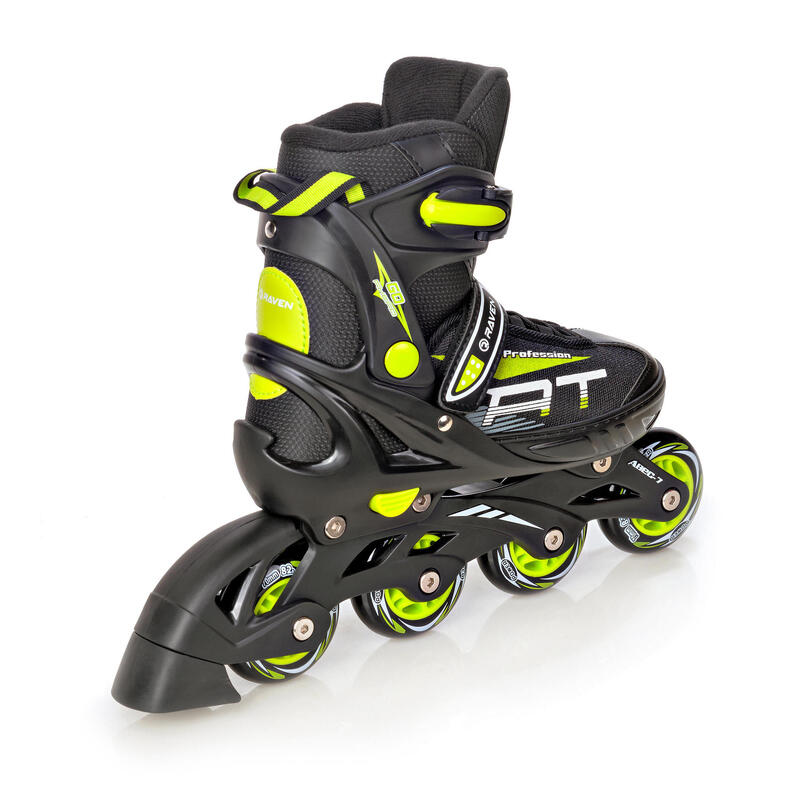 Inline skates verstelbare Raven Profession Zwart/Lime