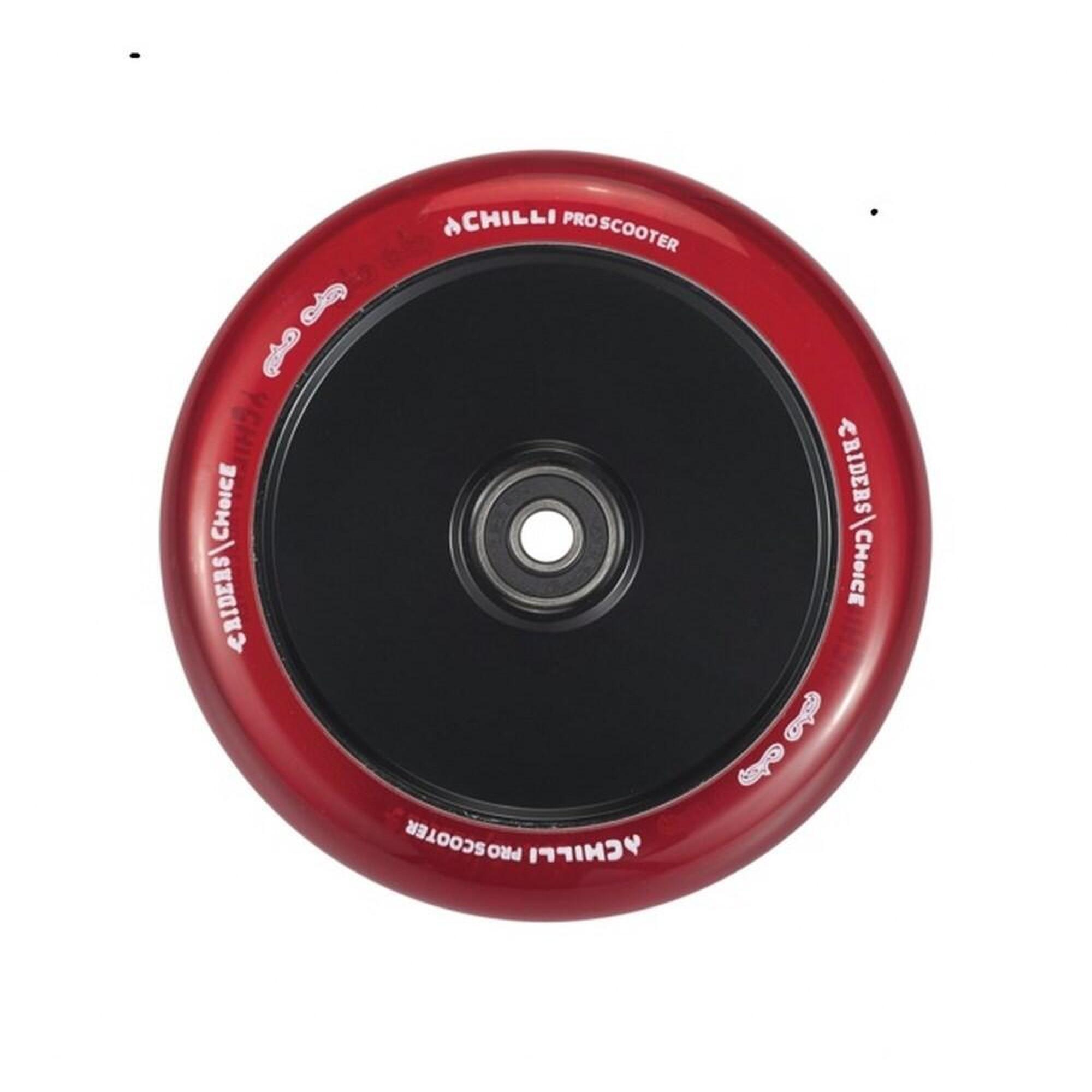 CHILLI PRO SCOOTER Chilli Stuntstep Wiel Zero V2 - 120mm - Rood -