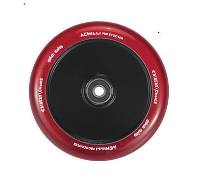 Chilli stuntstep wiel zero v2 - 120mm - rood -