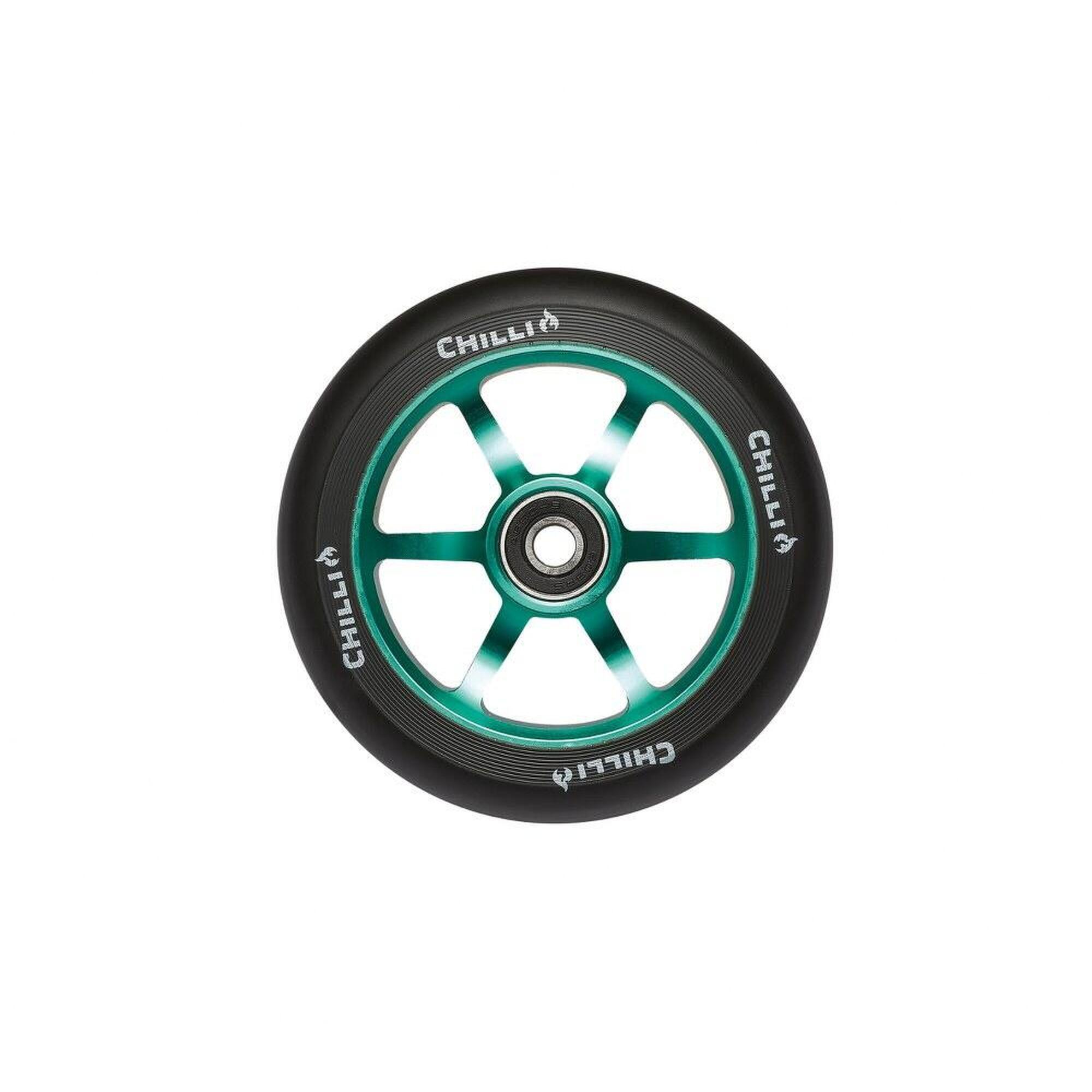 CHILLI PRO SCOOTER Chilli Stuntstep Wiel 4000 Series - 110 Mm - Sea - 1 Stuk