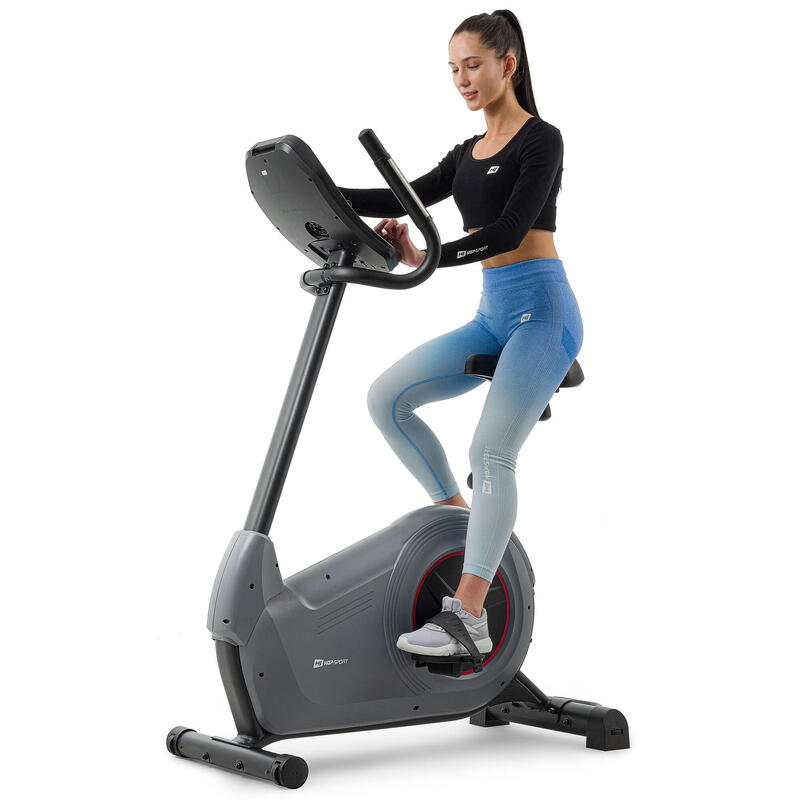 Rower stacjonarny treningowy magnetyczny Hop-sport Solid +mata