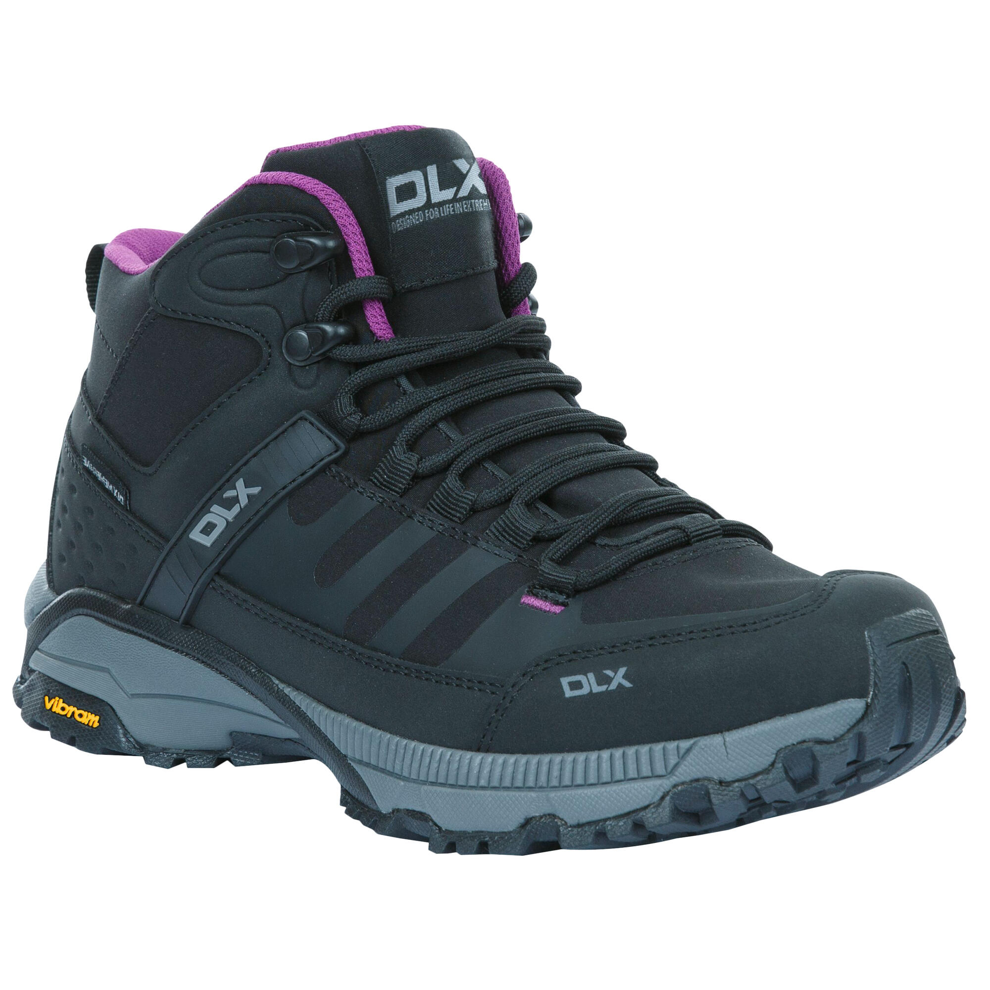 TRESPASS Womens/Ladies Riona DLX Walking Boots (Black)