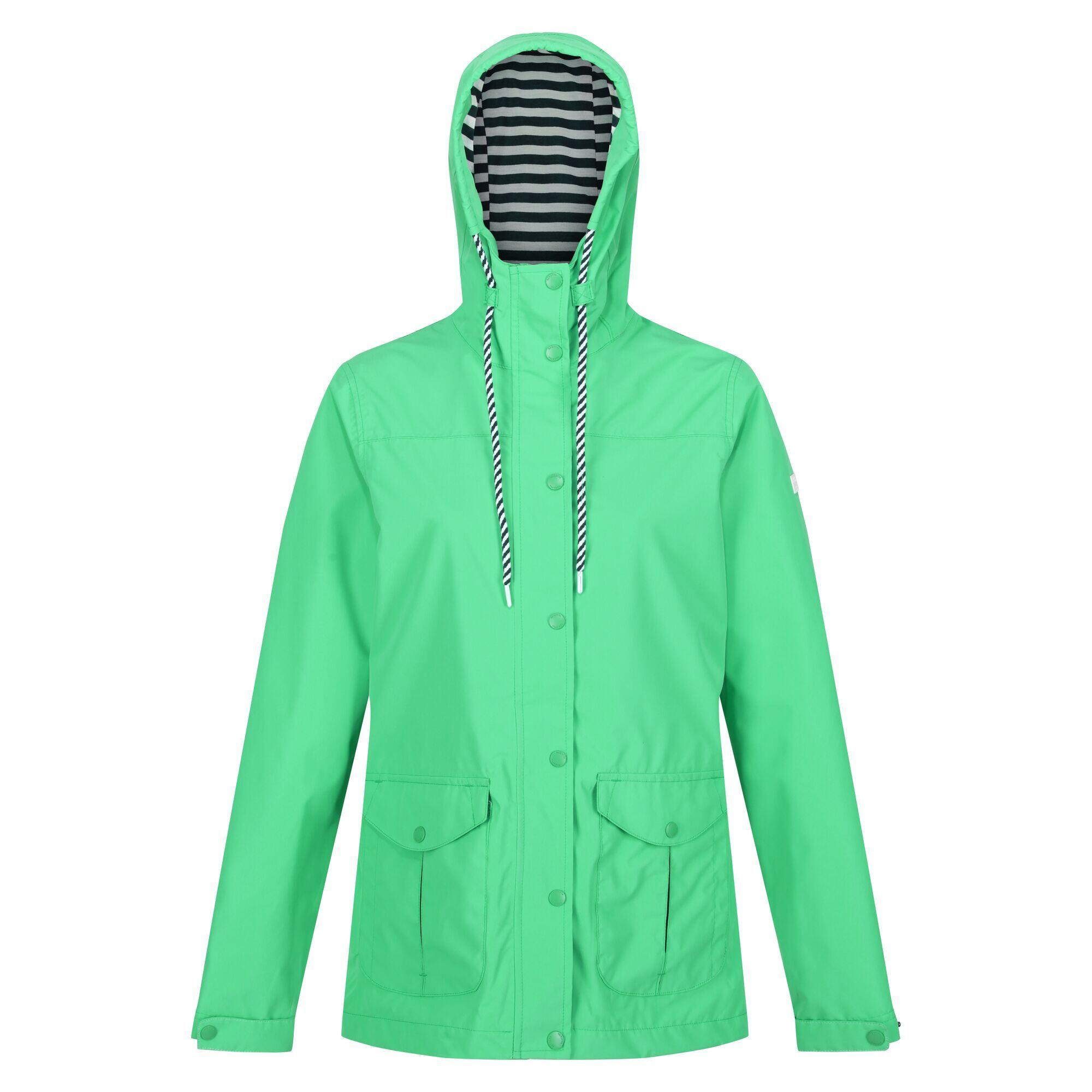 REGATTA Womens/Ladies Bayarma Lightweight Waterproof Jacket (Vibrant Green)