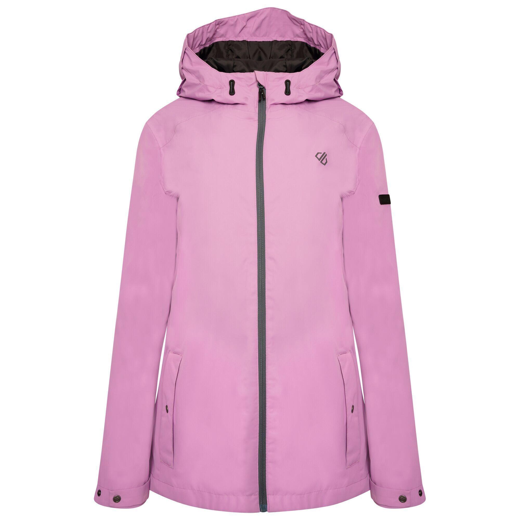 Womens/Ladies Already Recycled Waterproof Jacket (Dusty lavender) 1/5