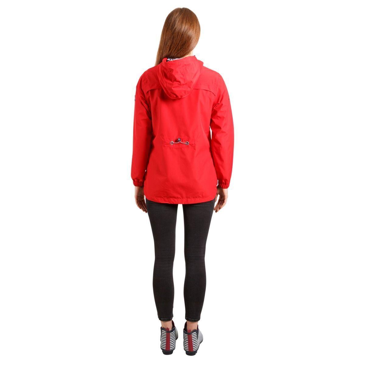 Veste Imperméable FLOURISH Femme (Rouge) 4/5