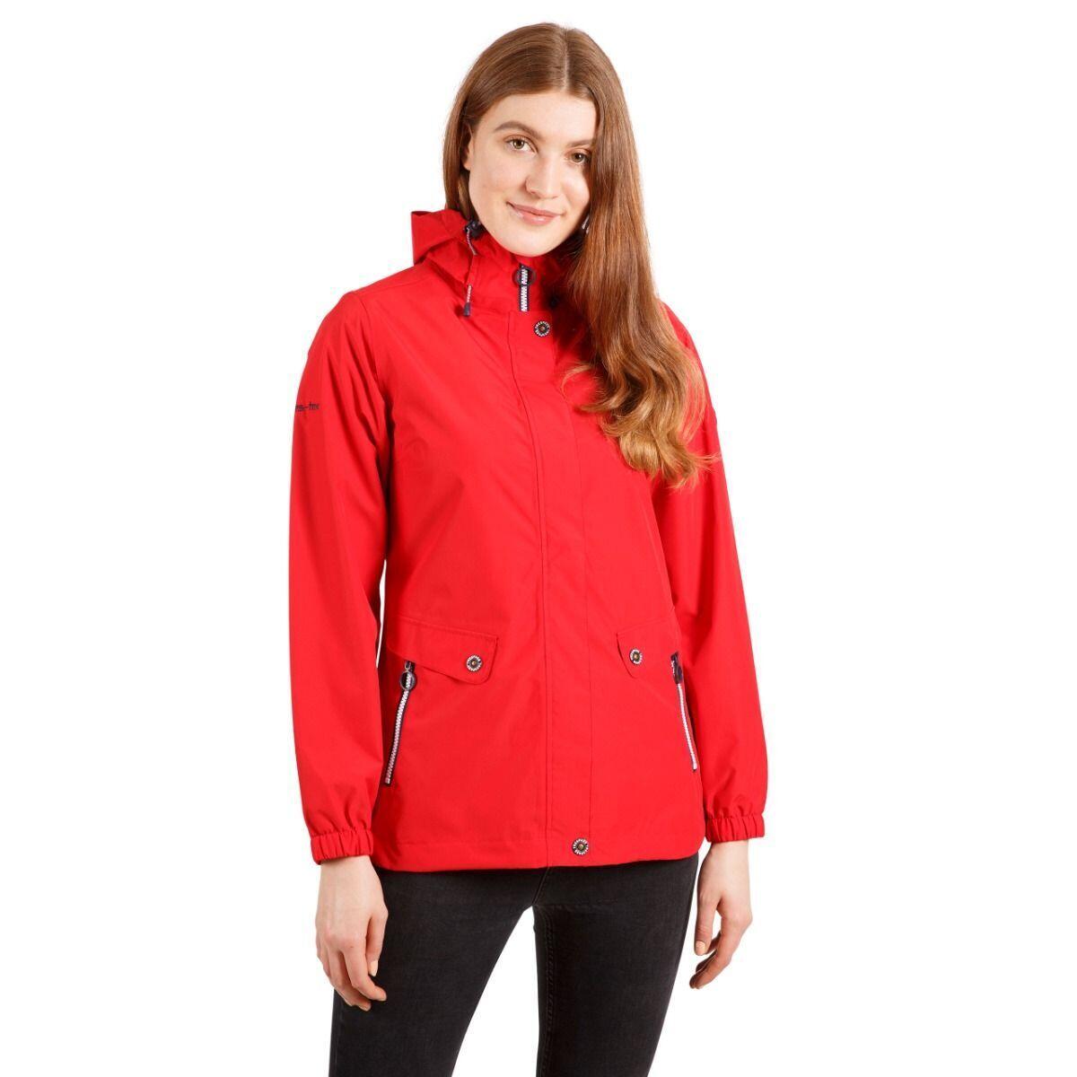 Veste Imperméable FLOURISH Femme (Rouge) 3/5