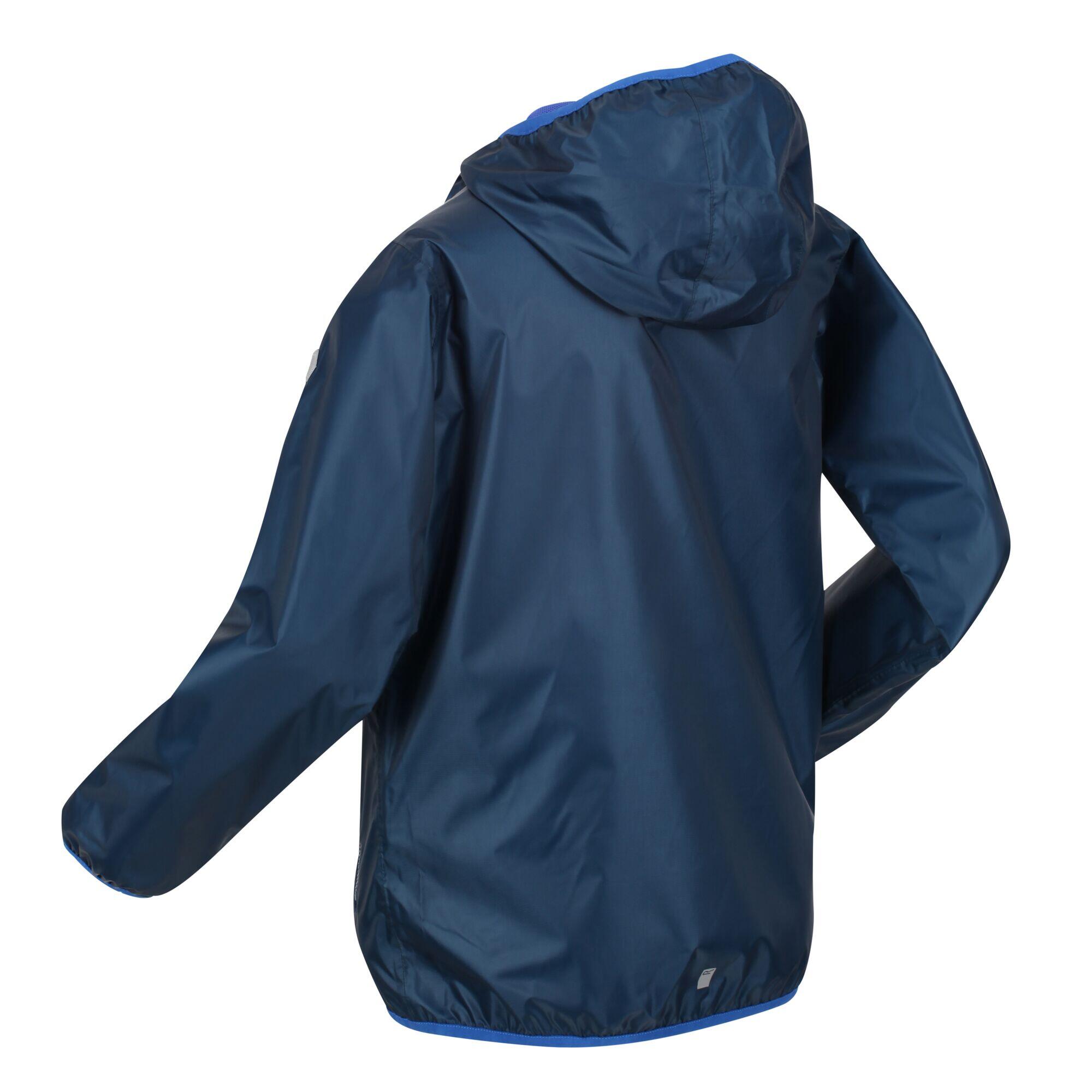 Great Outdoors Childrens/Kids Lever II Packaway Rain Jacket (Moonlight Denim) 4/5