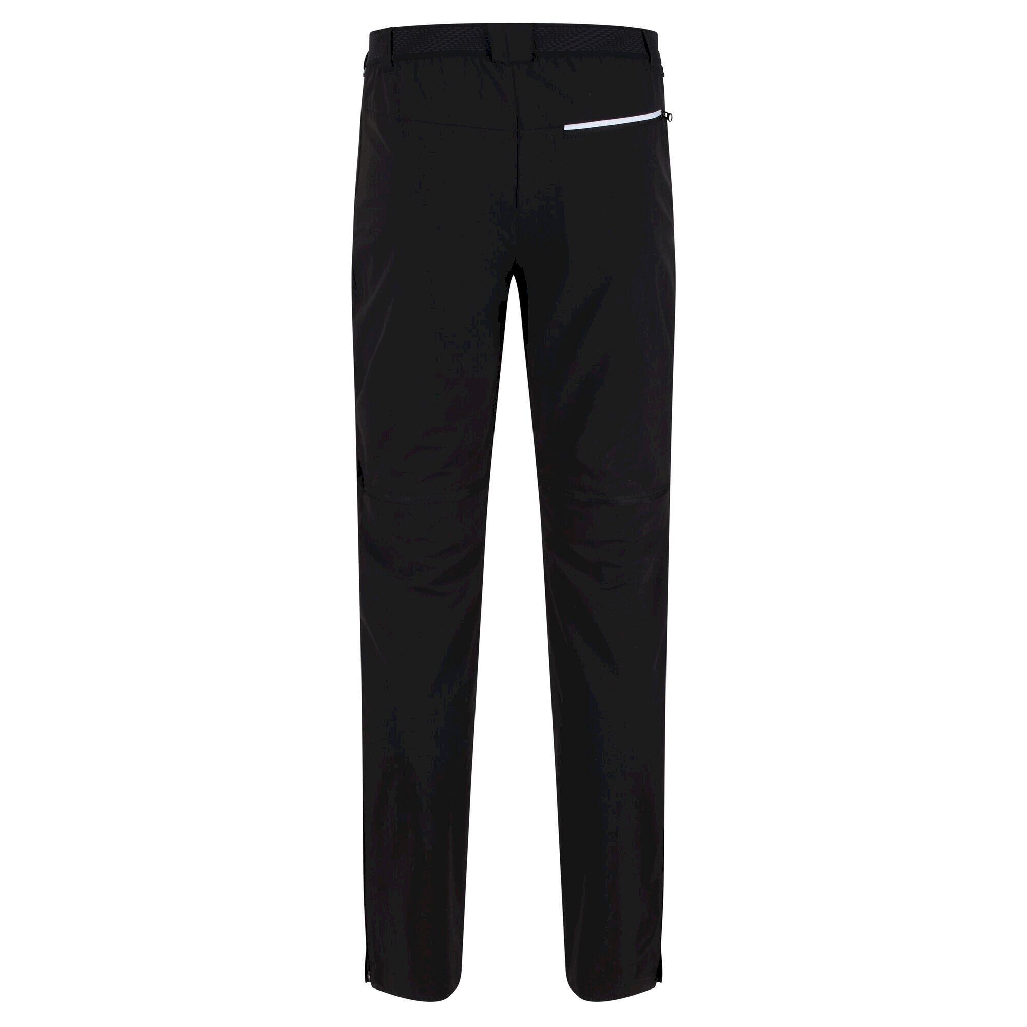 Pantaloni Cerniera Rimovibile Uomo Regatta Mountain Nero 2/5
