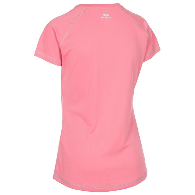 Camiseta deportiva Viktoria para chica mujer Rosa Flamenco