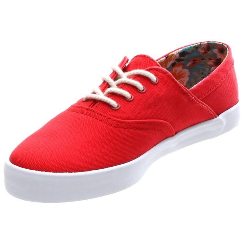 Corby Red/White Womens Shoe 2/3