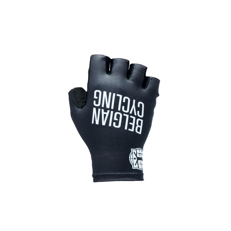 Guantes Ciclismo Unisex Negro - Official Team Belgium