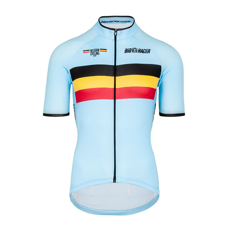 Radtrikot – Blau - Unisex - Official Team Belgium