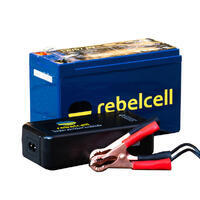 Batterie lithium 12V07 pour sondeurs et bateaux amorceurs + Chargeur