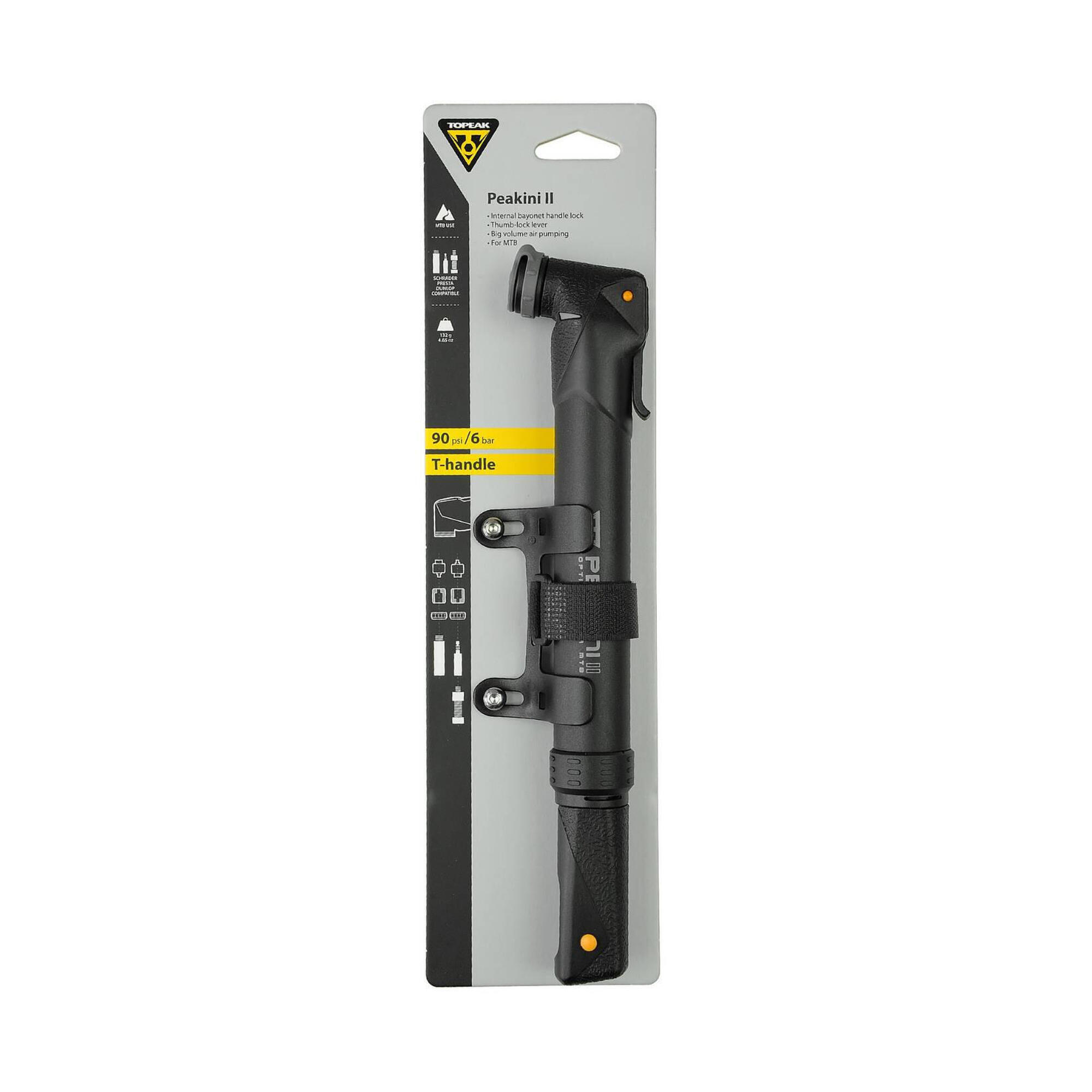 TOPEAK Peakini Mini Fahrradpumpe