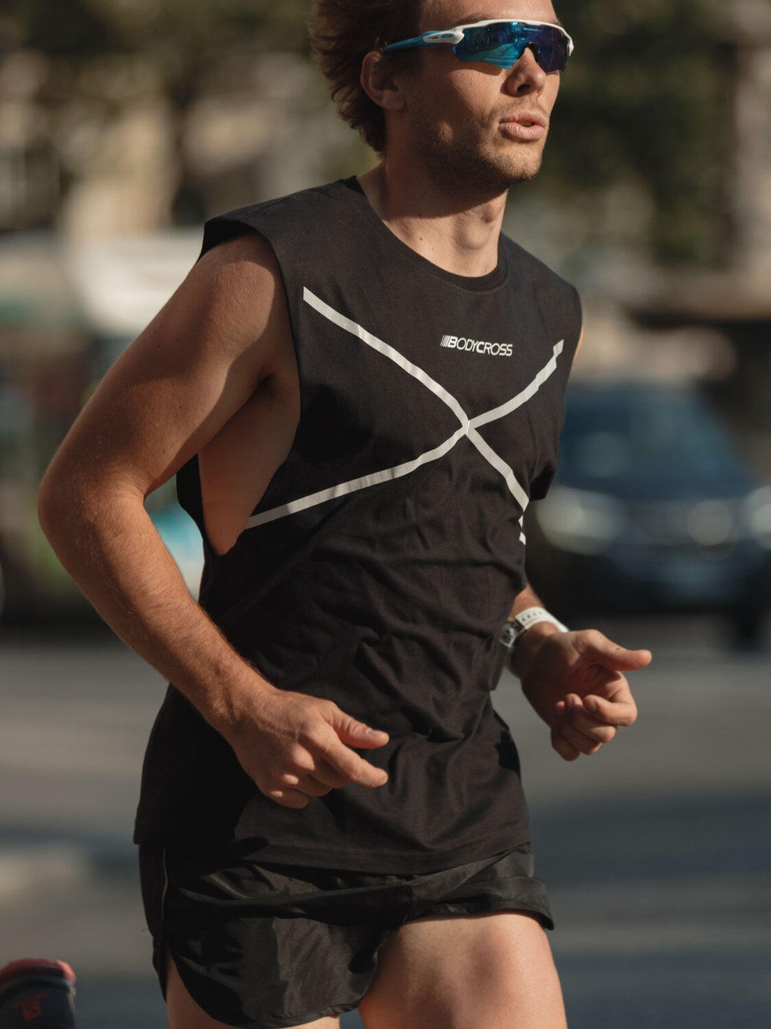 Bodycross Bryton Grey - Sporttanktop voor heren 3/7