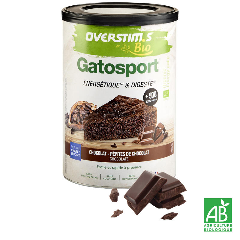 Gatosport bio Chocolat pépites - 400g