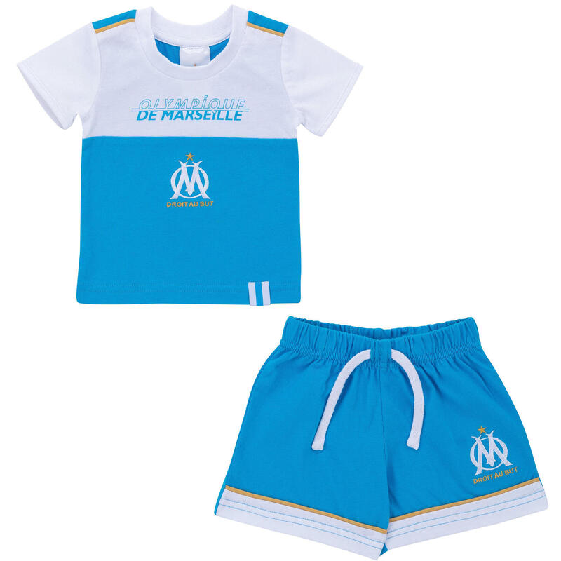 Ensemble bébé garçon OM - Collection officielle Olympique de Marseille