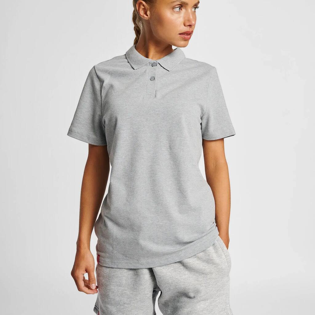 Women's stretch Polo shirt Hummel Red