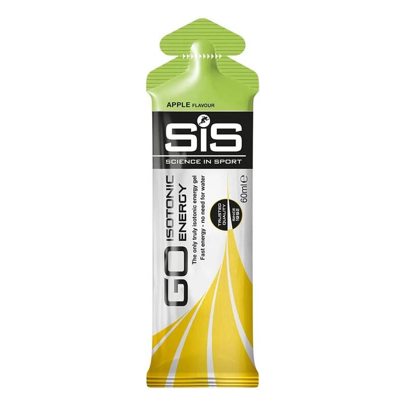 Gel énergétique Science in Sport Go Isotonic - Pomme - 60 ml