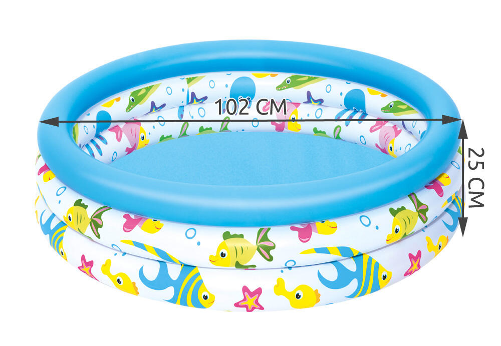 Basenik dla Dzieci BESTWAY 102x25 cm 2/5