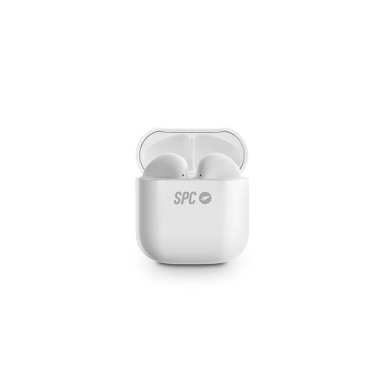 AURICULARES INALÁMBRICOS SPC ZION STUDIO BLUETOOTH 5.2, ULTRACOMPACTOS, BLANCOS