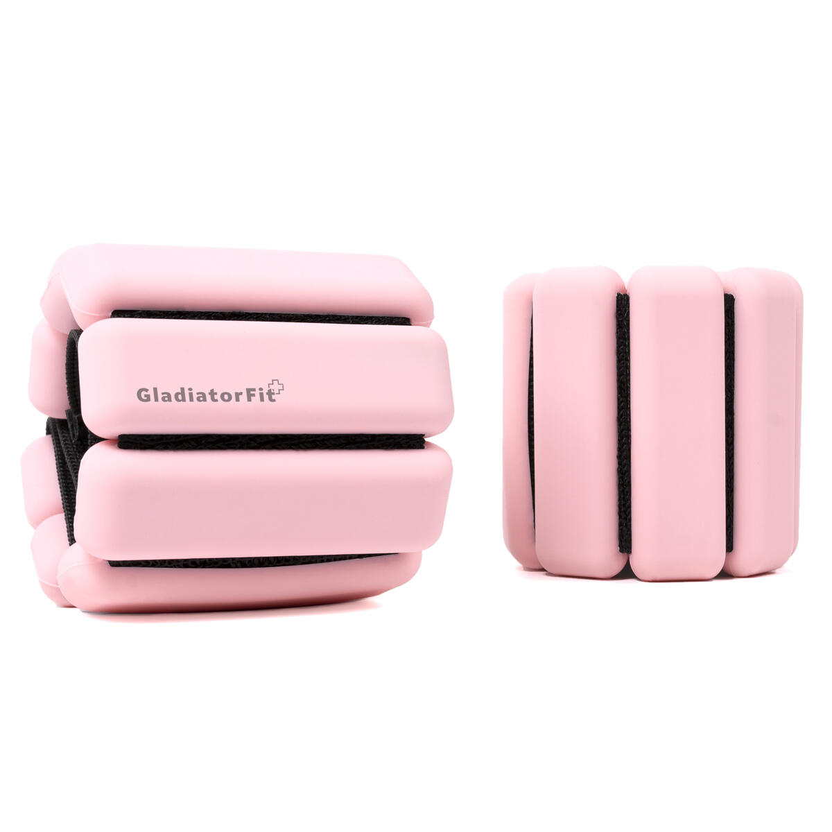 GLADIATORFIT Polsiere/cavigliere ponderate in silicone 2 x 0,5 kg GladiatorFit
